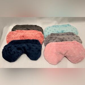 Weighted Minky Eye Mask with Removable Soft Cover - Spa Wellness Gift